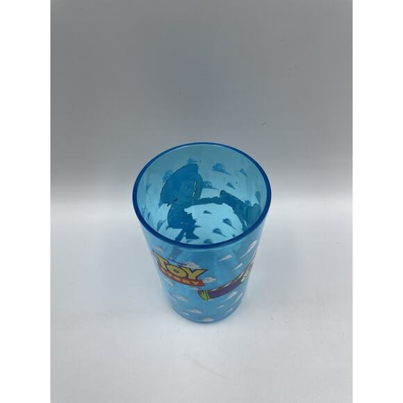 Vintage Toy Story Woody & Buzz Lightyear Small Blue W/ Cloud Pattern - Picture 5 of 7